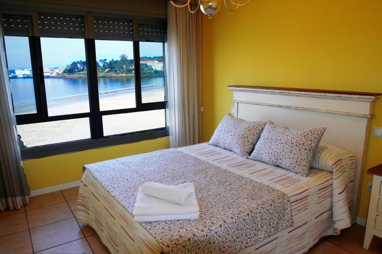 Apartamento Paseo Silgar Sanxenxo - Primera Línea de Playa Exterior foto