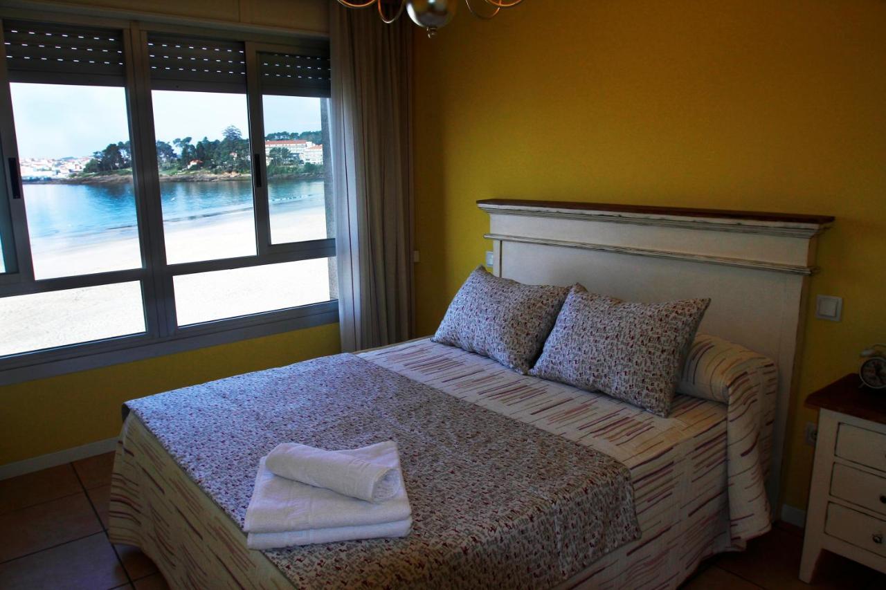Apartamento Paseo Silgar Sanxenxo - Primera Línea de Playa Exterior foto